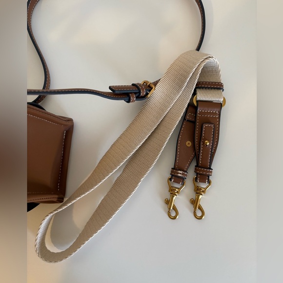 Zara Mini Shopper Tote in Dark Tan - Picture 10 of 10